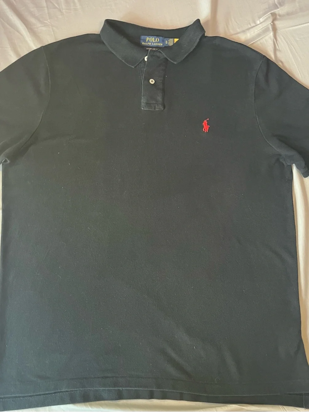 Polo by Ralph Lauren Light Gray Long Sleeve Crewneck Shirt